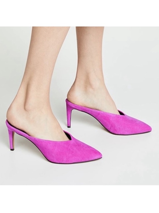 Rebecca Minkoff Shoes - Rebecca Minkoff Mule Heels. Size 7. Excellent Condition.